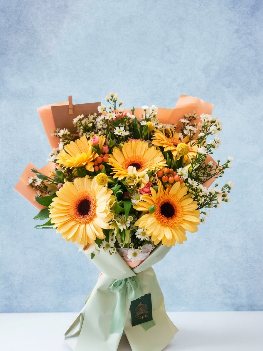 Gerberas pastel 2