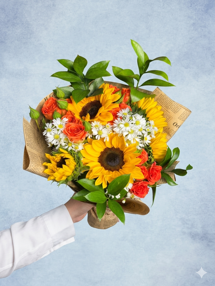 Girasoles clasico 4